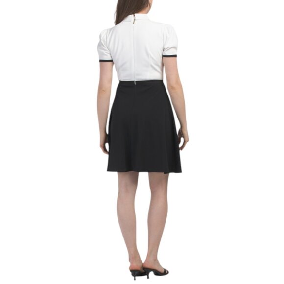 KARL LAGERFELD Color Block Mini Dress - Picture 2 of 3